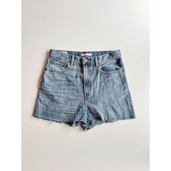 Levi's Pants - LEVI'S Modified Take Notes Ultra High Rise Loose Cut Off Denim Shorts, Size 30